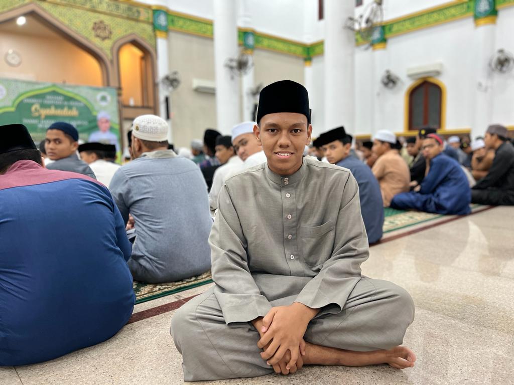 HAIKAL RAIS HAFIDZ 30 JUZ SANTRI MAHAD DAARUT TAHFIZH, WAKILI ACEH KE POSPENAS